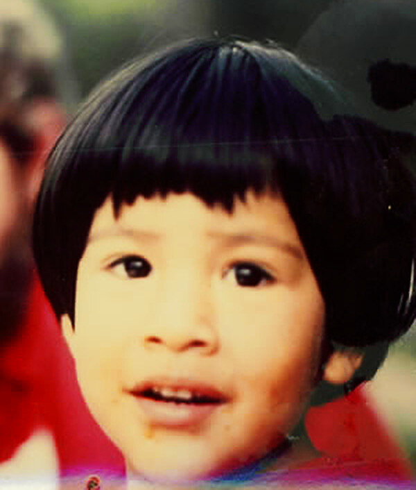 Seth Eheart as a child